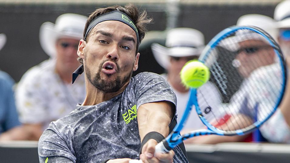 Italian Tennis Player Fabio Fognini